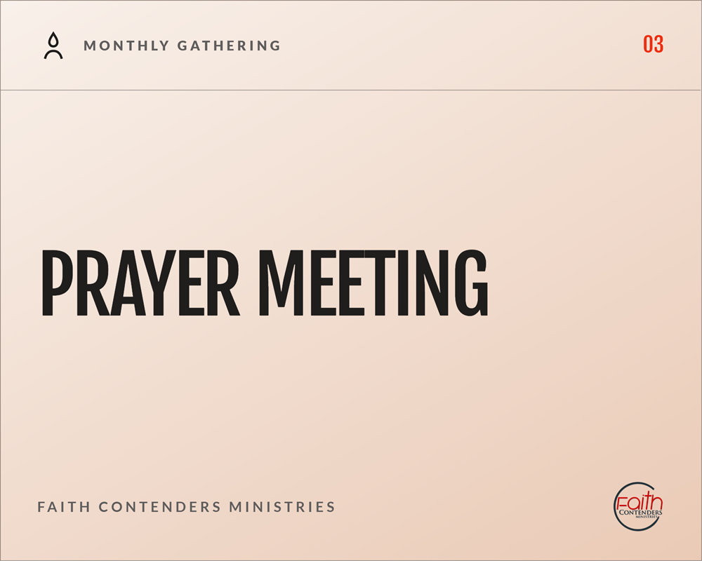 03 prayer meeting
